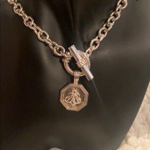 Slane slane necklace & bee pendant Enhancer Toggle